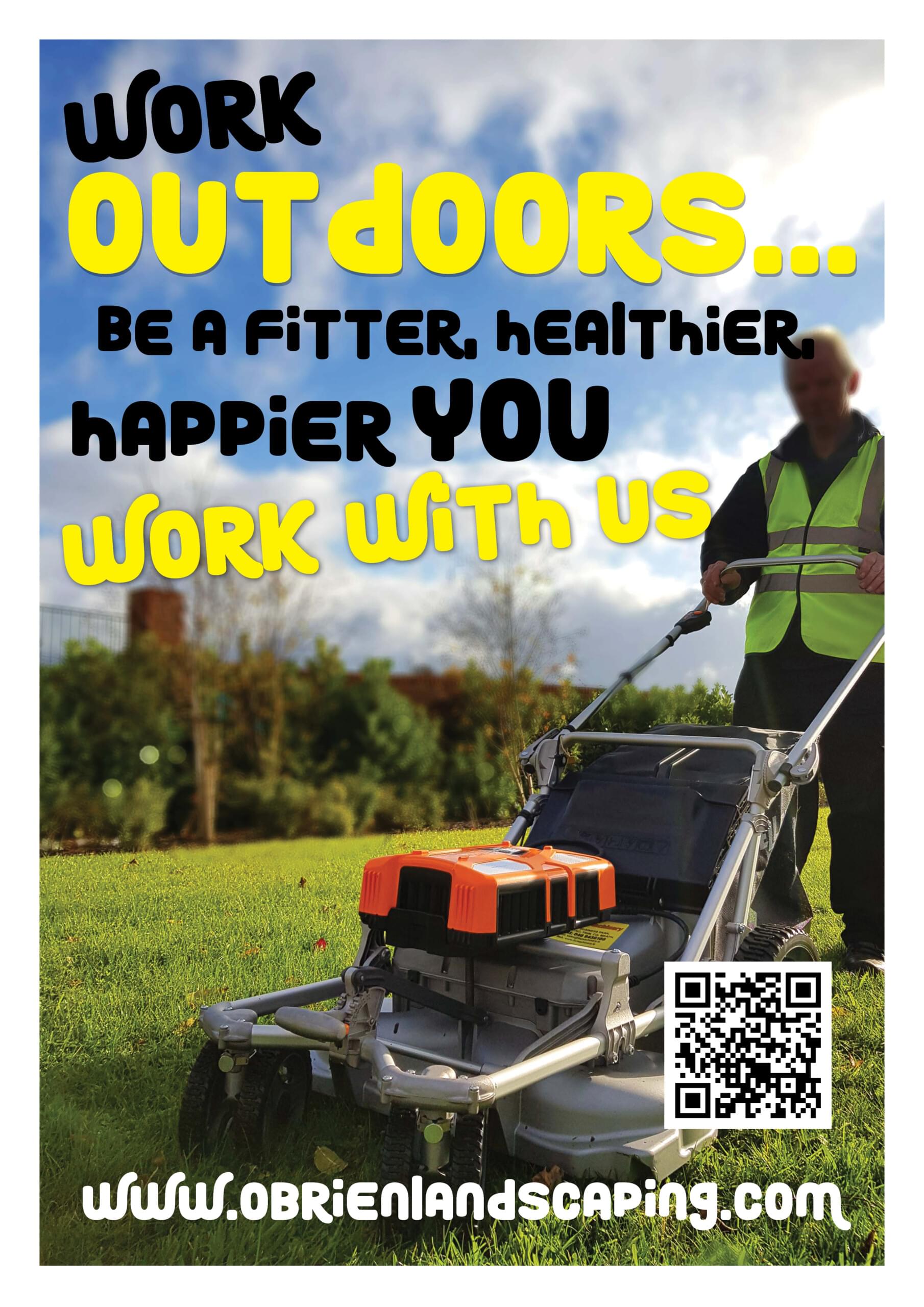 work with us poster